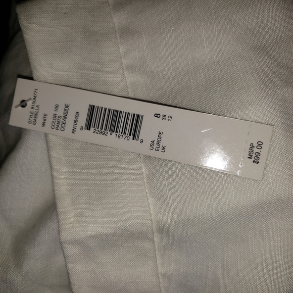 Isabella DeMarco Oceanside Linen beach Pants - Picture 4 of 5